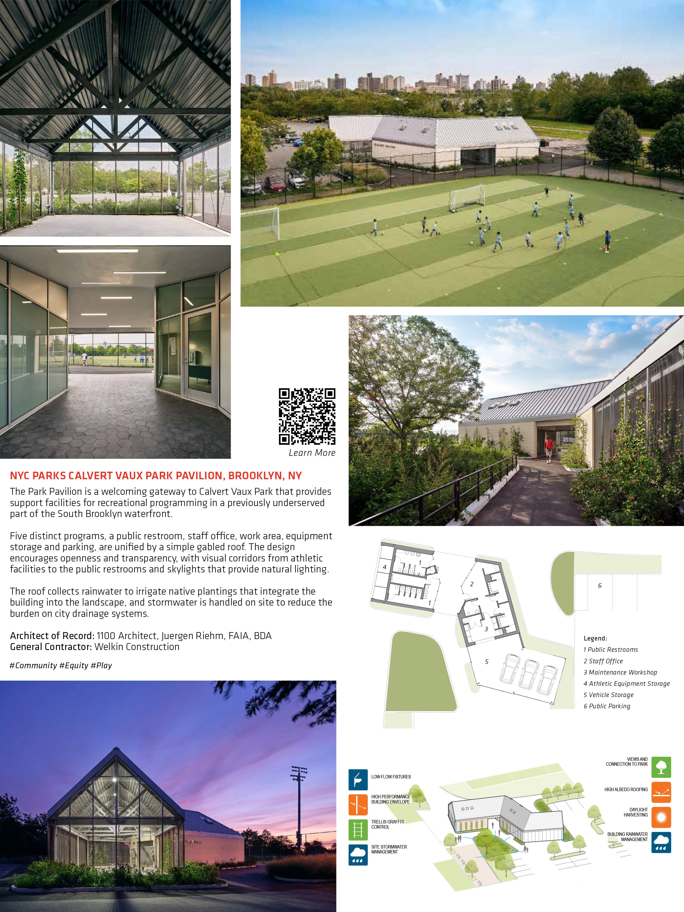 NYC Parks Calvert Vaux Park Pavilion